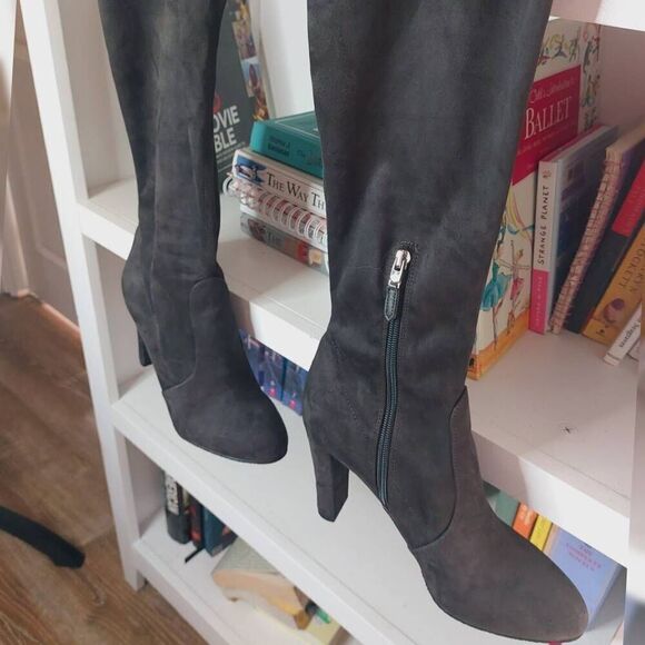 Sam Edelman Kent Over-the-Knee Gray Boots - Size 8.5 - NWOT - Picture 10 of 13